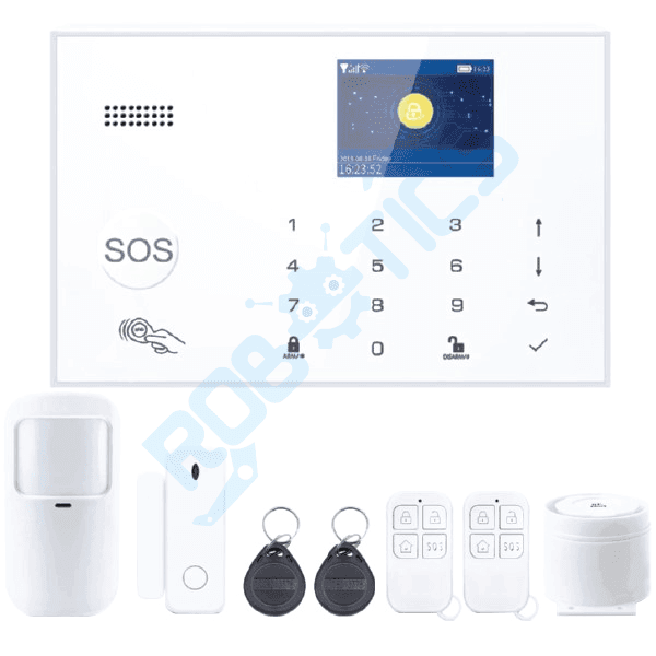 KIT SISTEMA DE SEGURIDAD WIFI + GSM TUYA G30 BLANCO