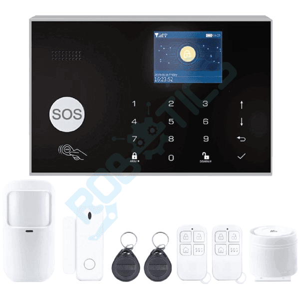 KIT SISTEMA DE SEGURIDAD WIFI + GSM TUYA G30 NEGRO