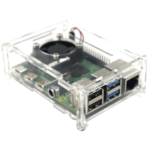 CASE DE ACRILICO RASPBERRY PI 4 MODELO B