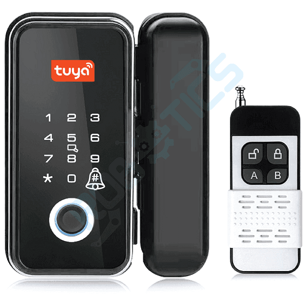CERRADURA INTELIGENTE PARA PUERTA DE VIDRIO BLUETOOTH TUYA GL-B2