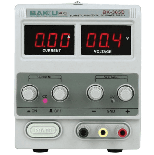 FUENTE REGULABLE BAKU BK305D 30V 5A