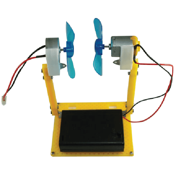 KIT 3 GENERADOR EOLICO (2 HELICES - AUTOMATICO)