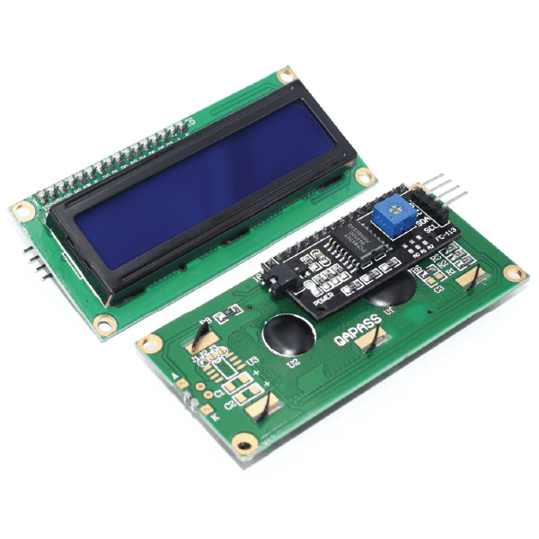 LCD1602 IIC/I2C RETROILUMINACION AZUL