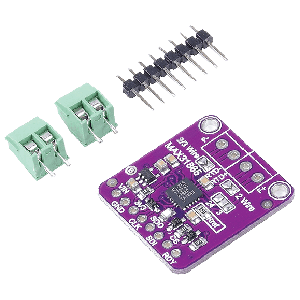 ACONDICIONADOR PARA SENSOR DE TEMPERATURA PT100 PT1000 MAX31865