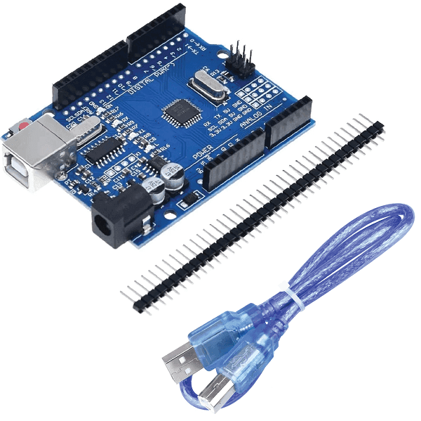 UNO R3 CH340 + CABLE USB PARA ARDUINO UNO R3 CH340