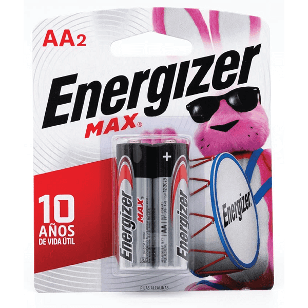 x2 PILA ENERGIZER AA
