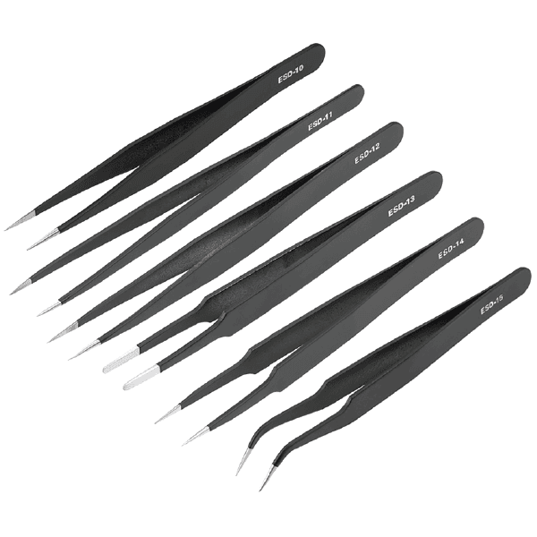 KIT PINZAS ANTIESTATICAS 6 EN 1