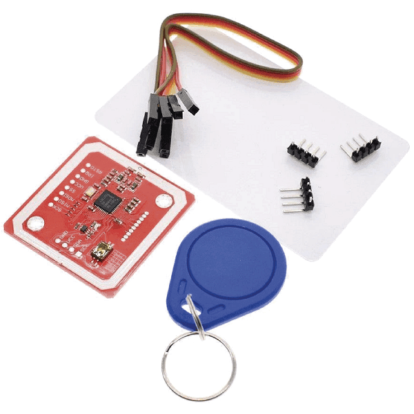 LECTOR DE TARJETAS RFID 13.56MHz PN532 + TARJETA + LLAVERO