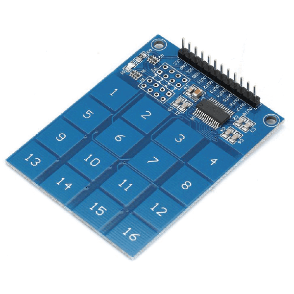SENSOR TOUCH CAPACITIVO 16 TECLAS (TTP229)