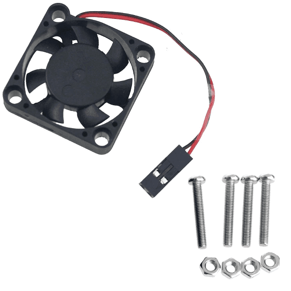 VENTILADOR + TUERCAS + TORNILLOS