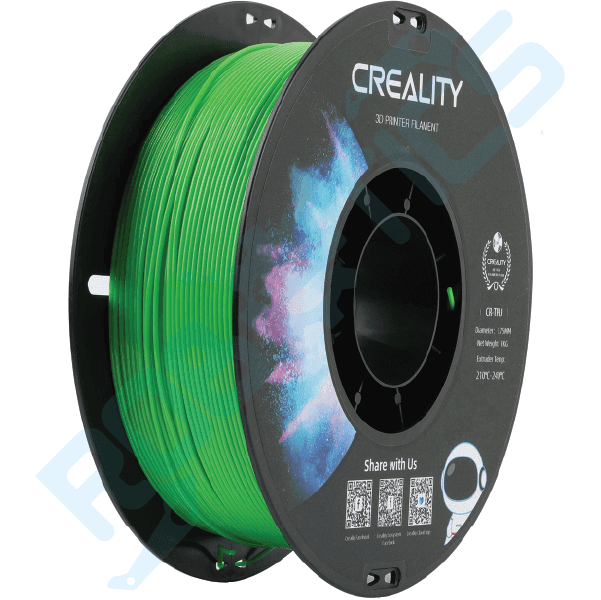 FILAMENTO CR-TPU VERDE 1Kg 1.75mm