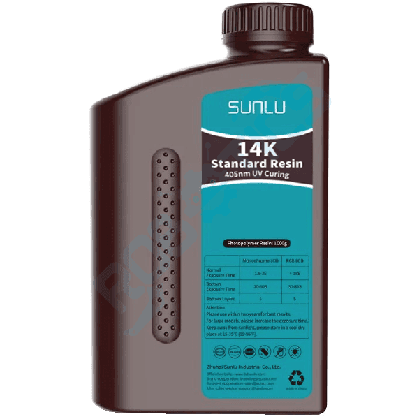 RESINA ESTANDAR 14K BLANCO 1Kg