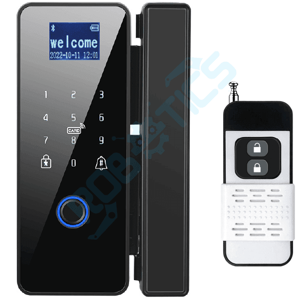 CERRADURA INTELIGENTE PARA PUERTA DE VIDRIO BLUETOOTH TUYA 008-P