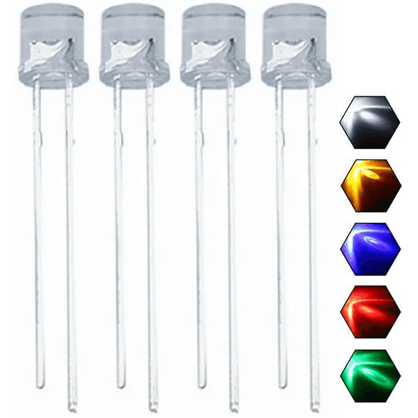 LED ALTO BRILLO PLANO 5mm