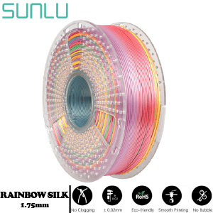 Filamento PLA+ SILK RAINBOW