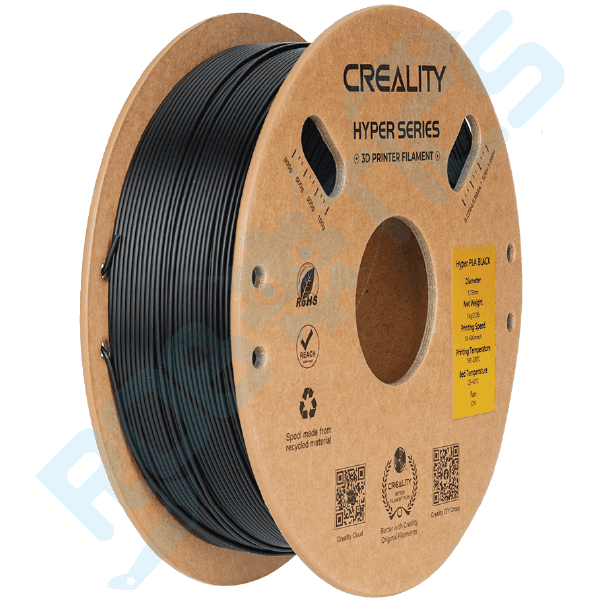 FILAMENTO HYPER PLA NEGRO 1Kg 1.75mm