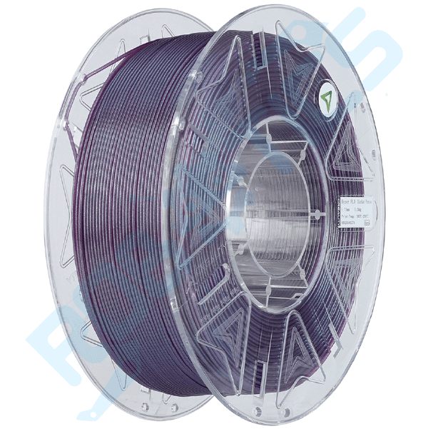 FILAMENTO HYPER PLA RFID POLVO DE ESTRELLAS PURPURA 1Kg 1.75mm