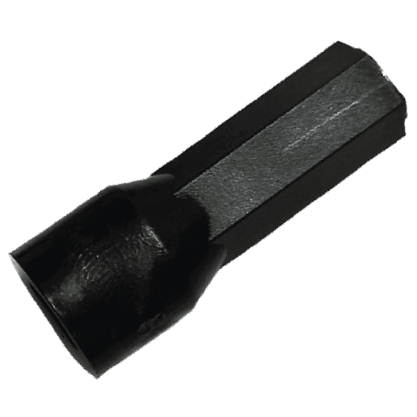 ACOPLE DE PLASTICO PARA LLANTA OMNIDIRECCIONAL Y MOTOR + TORNILLO