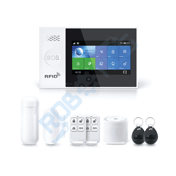 KIT SISTEMA DE SEGURIDAD WIFI + GSM TUYA WG107T