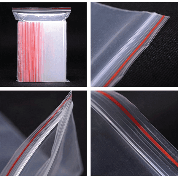 x100 FUNDAS RESELLABLES ZIPLOC