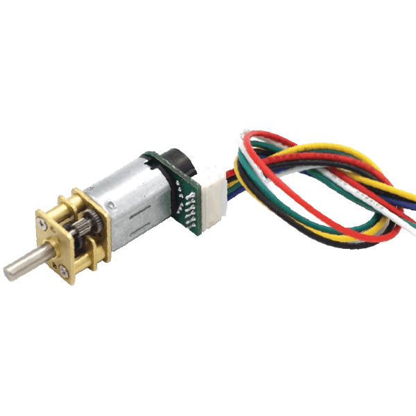 MICRO MOTOR CON ENCODER 12V 60RPM
