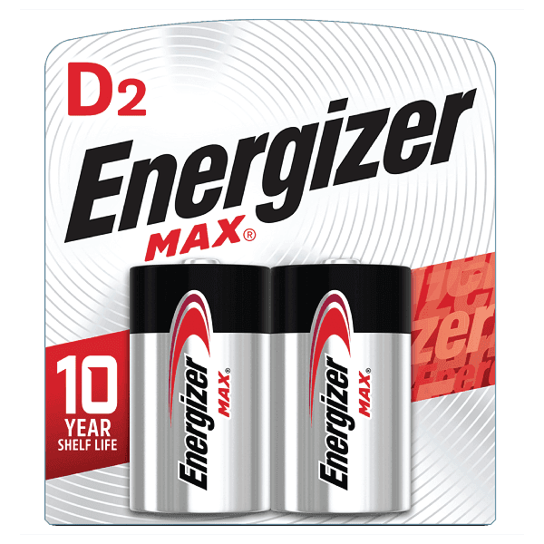 x2 PILA ENERGIZER GRANDE D