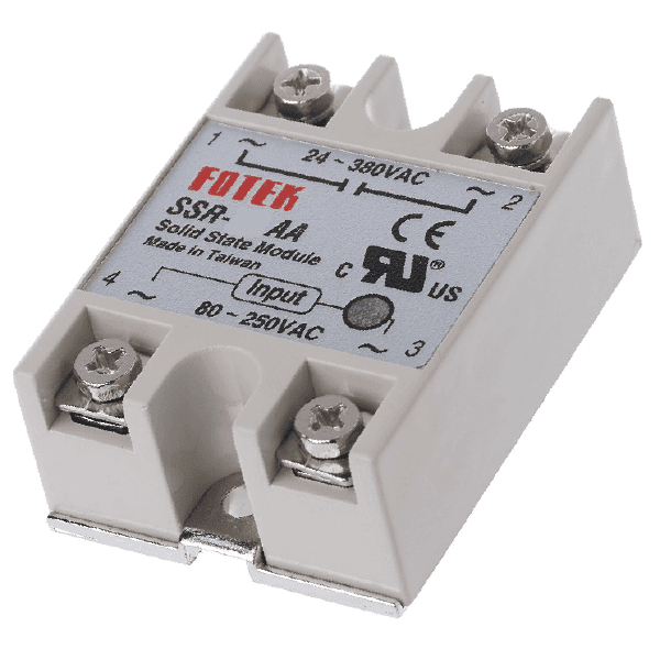 RELE DE ESTADO SOLIDO SSR-40AA 80-250VAC 40A