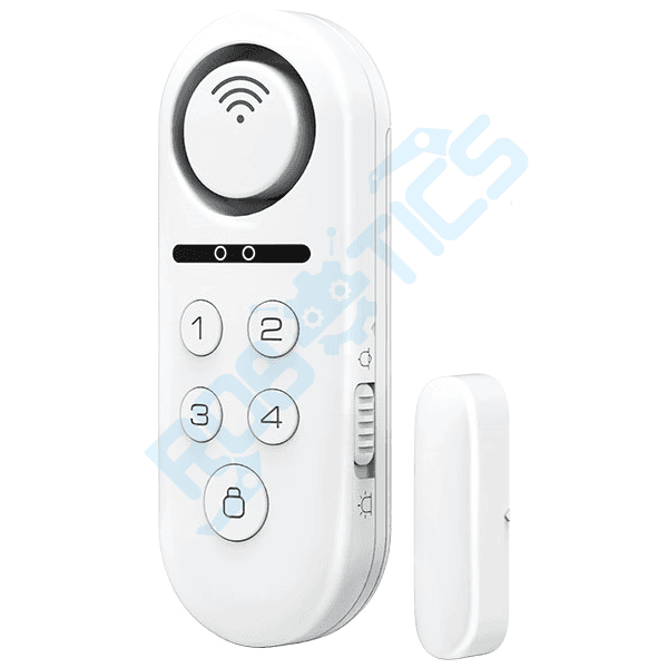 SENSOR DE PUERTA/VENTANA CON SIRENA Y CONTRASEÑA WIFI TUYA WD31