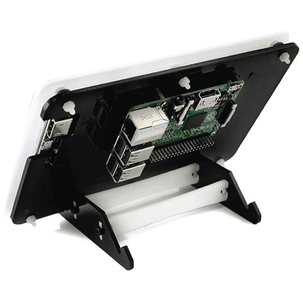 SOPORTE PARA PANTALLA 7" BLANCO + NEGRO