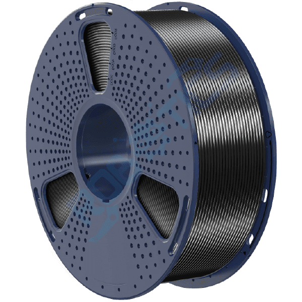 FILAMENTO PLA+ SILK NEGRO 1Kg 1.75mm