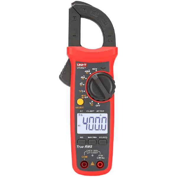PINZA AMPERIMETRICA MULTIMETRO DIGITAL UT202+