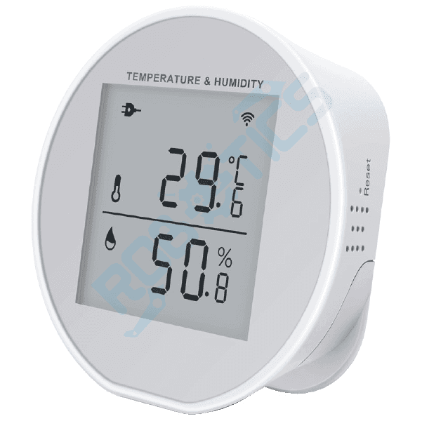 SENSOR DE TEMPERATURA Y HUMEDAD CON SIRENA WIFI TUYA WSD400H