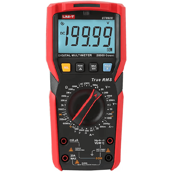MULTIMETRO DIGITAL UNI-T UT89XE