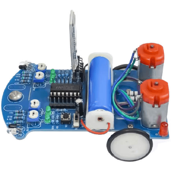 KIT ROBOT SEGUIDOR DE LINEA + BLUETOOTH D2-6