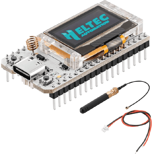 WIFI + BLUETOOTH 5.0 + PANTALLA OLED 0.96" SX1262 ESP32-S3 LORA 868-915MHz