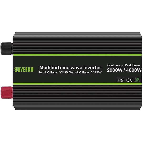 INVERSOR DE ONDA MODIFICADA 12VDC A 110VAC 2000W CONTINUOS/4000W PICO