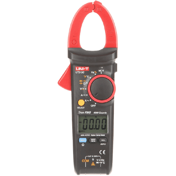 PINZA AMPERIMETRICA MULTIMETRO DIGITAL UNI-T UT213C