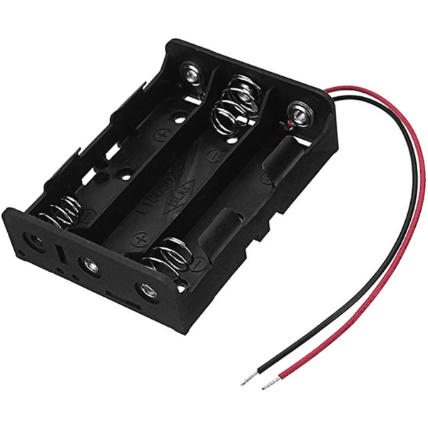 x3 18650 PORTA BATERIA