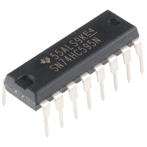 circuito integrado 74hc595