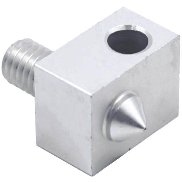bloque calefactor boquilla 0.4mm tubo peek
