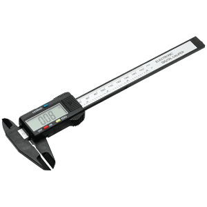 calibrador pie rey digital plastico