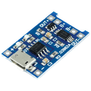 cargador tp4056 proteccion micro usb bateria 18650