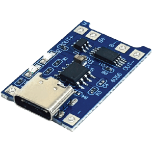 cargador tp4056 proteccion tipo c bateria 18650