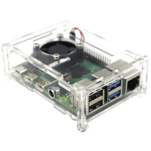 CASE DE ACRILICO RASPBERRY PI4 B
