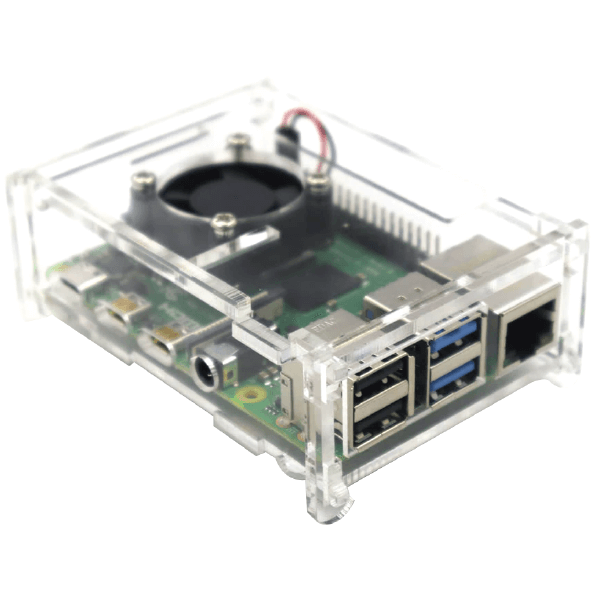 CASE DE ACRILICO RASPBERRY PI4 B