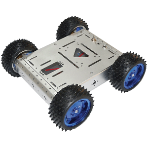 chasis carro robot metalico batalla