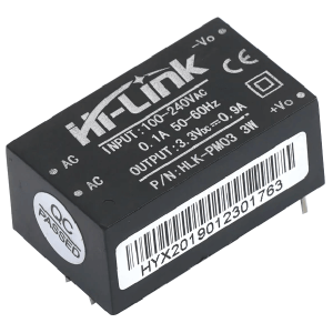 CONVERSOR AC-DC 100VAC/240VAC A 3.3VDC 900mA HI-LINK HLK-PM03