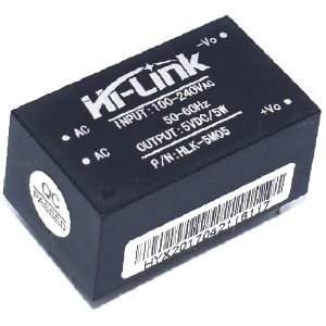 CONVERSOR AC-DC 100VAC/240VAC A 5VDC 1000mA HI-LINK HLK-5M05