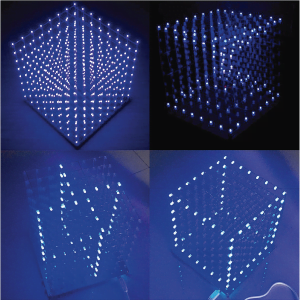 cubo led 8x8x8