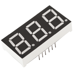 display 7 segmentos 3 digitos